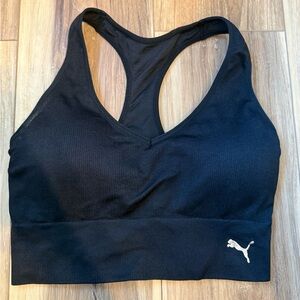 Puma Women's Black Sports Bra